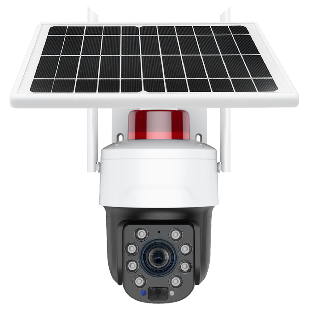 Power Tools Zoom - Réseau de surveillance solaire Wifi 5MP,