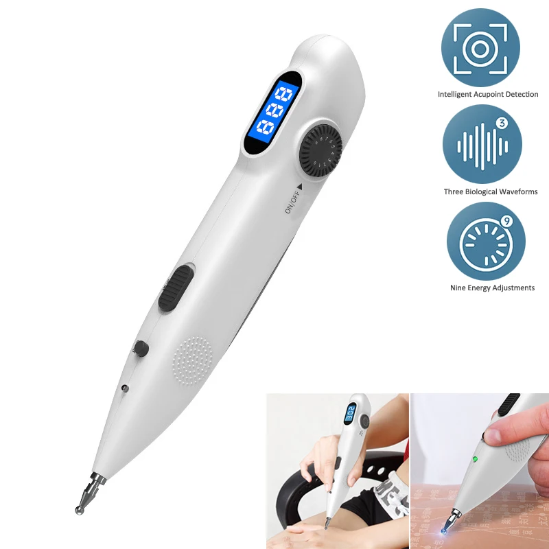 Health Power Tools - Stylo d'acupuncture avec affichage numérique, outils