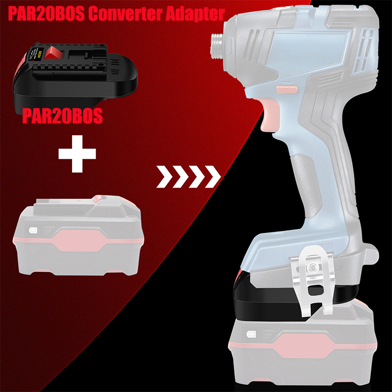 Power Tools Battery Adapter - HAKSINKY PAR20BOS adaptateur de batterie pour