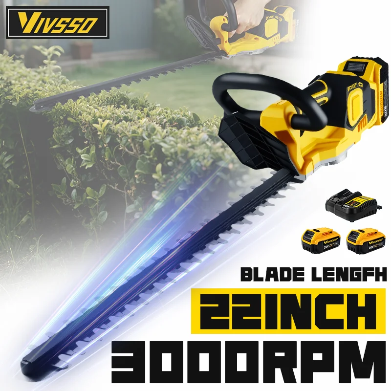 Power Tools Universal Battery - VIVSSO taille-haie électrique sans fil tondeuse