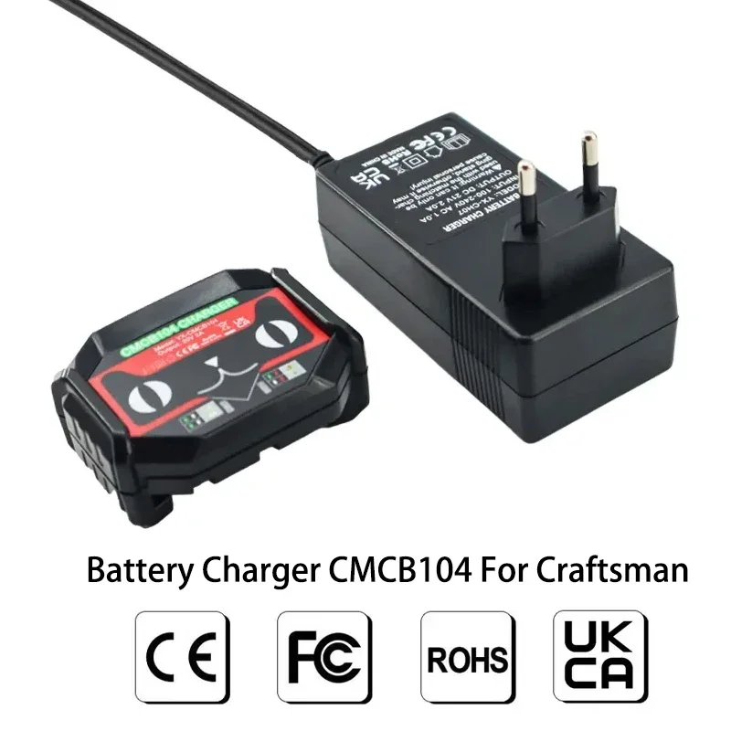Power Tools Uk - Chargeur de batterie CMCB104 pour artisan,
