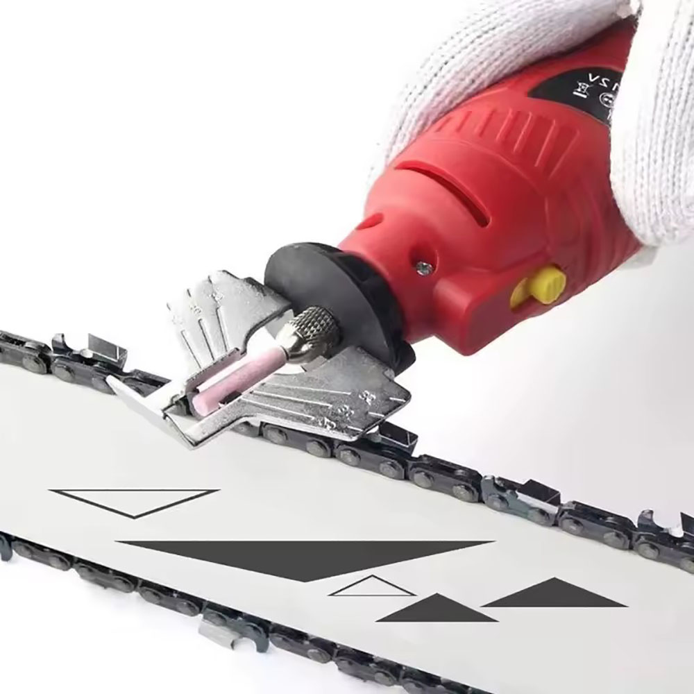 Power Tools World - Kit d'affûtage de tronçonneuse, affûteur de