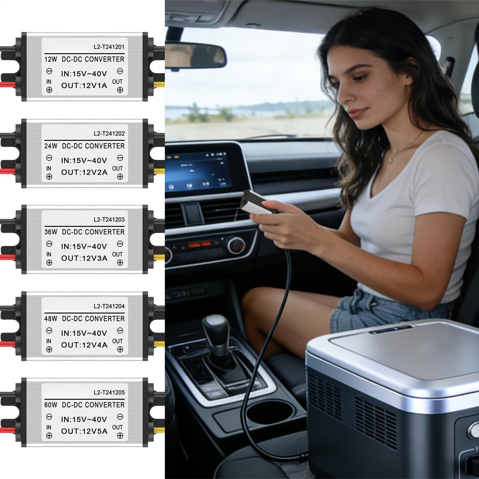 Power Tools In Automotive - Adaptateur d'alimentation DC abaisseur de tension