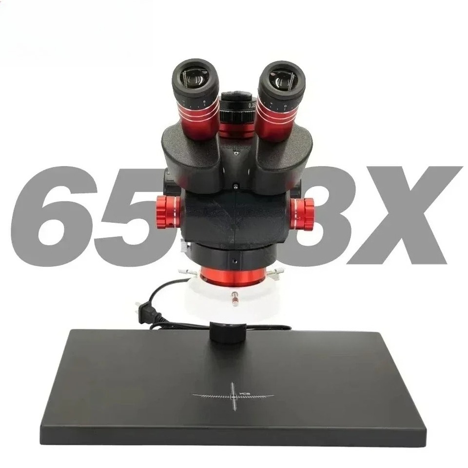 Power Tools Zoom - Microscope trinoculaire YCS 6558X haute définition
