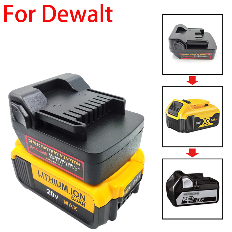Power Tools Battery Adapter - Pour Dewalt 18V/20V DCB série Batteries