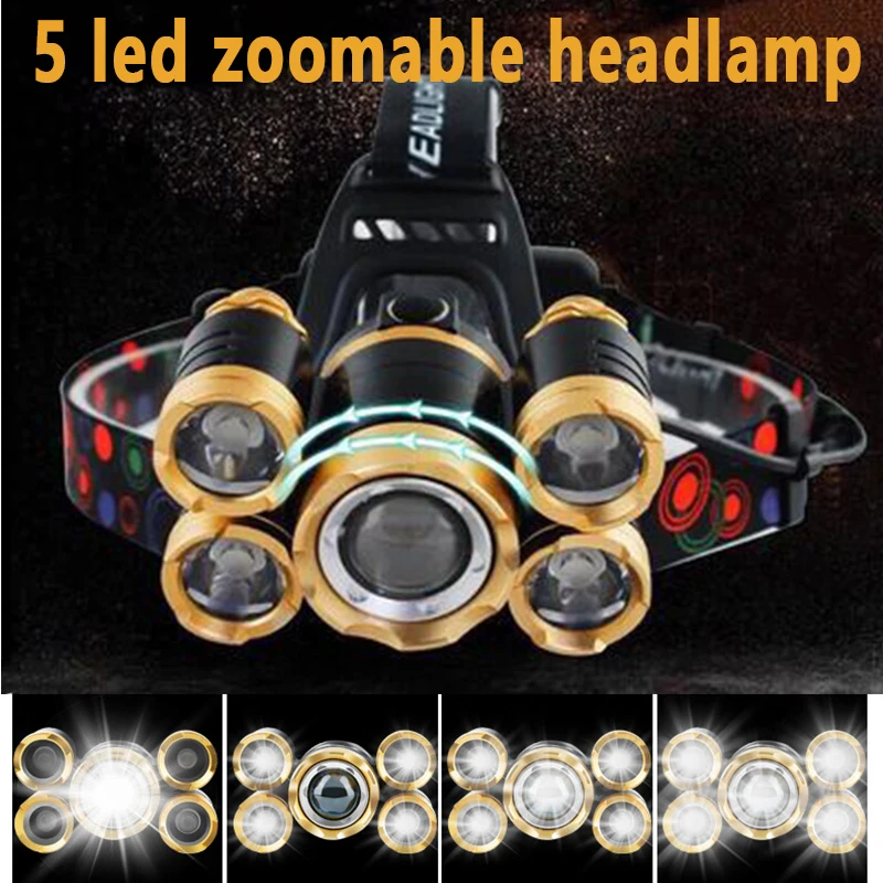 5LED T6 lampe frontale Zoom la - Power Tools Zoom avis et prix