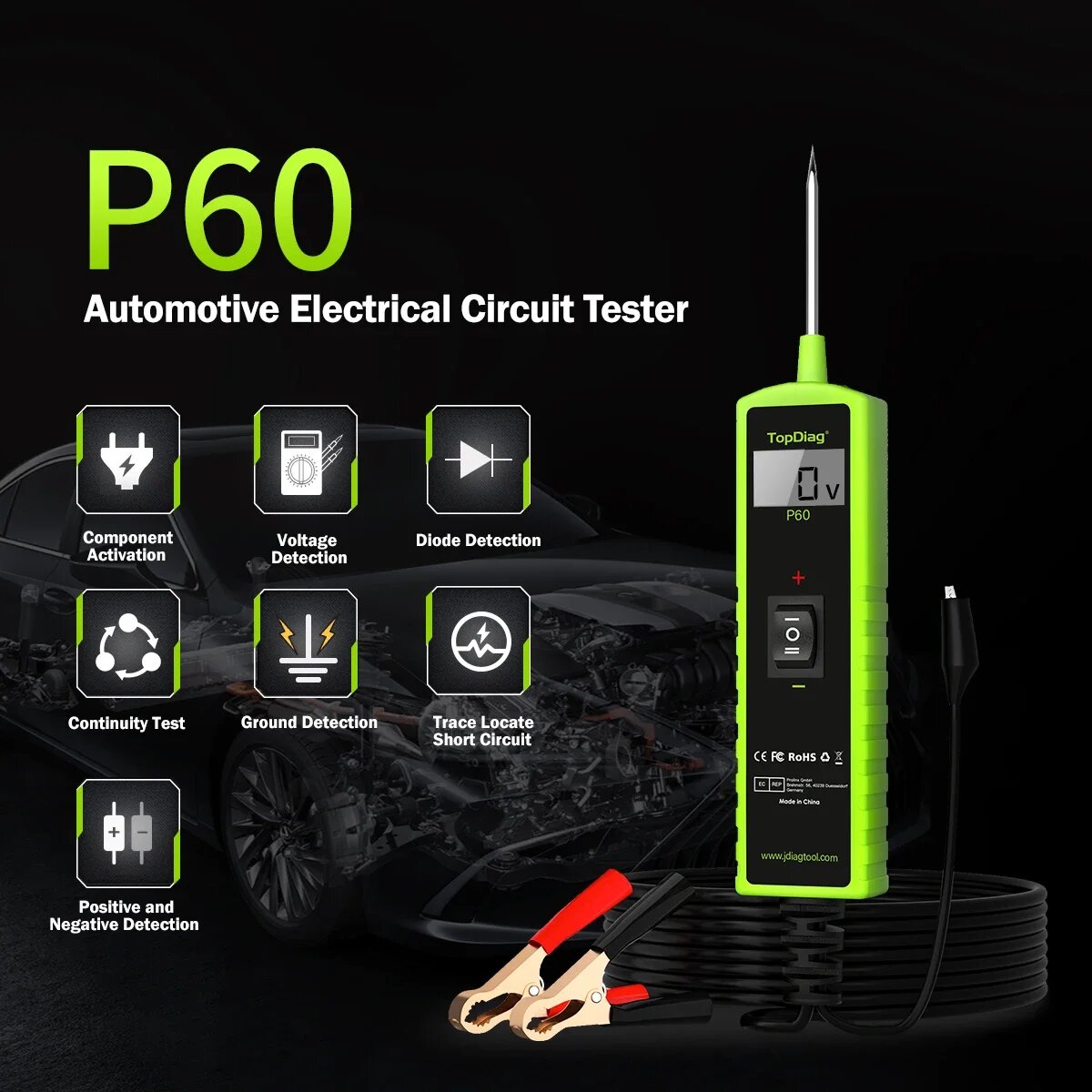 Testeur de circuit électrique  - Power Tools In Automotive avis et prix