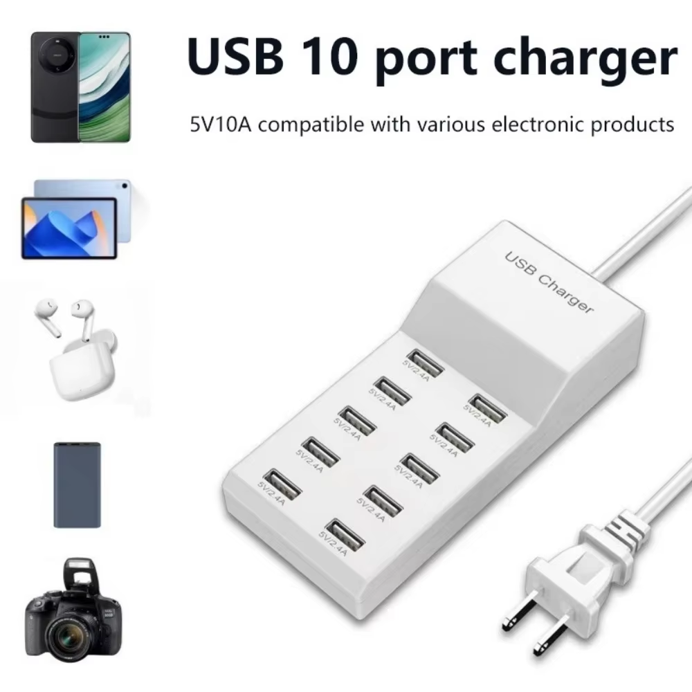 Chargeur rapide Hub USB 10 Por - Power Tools Uk avis et prix
