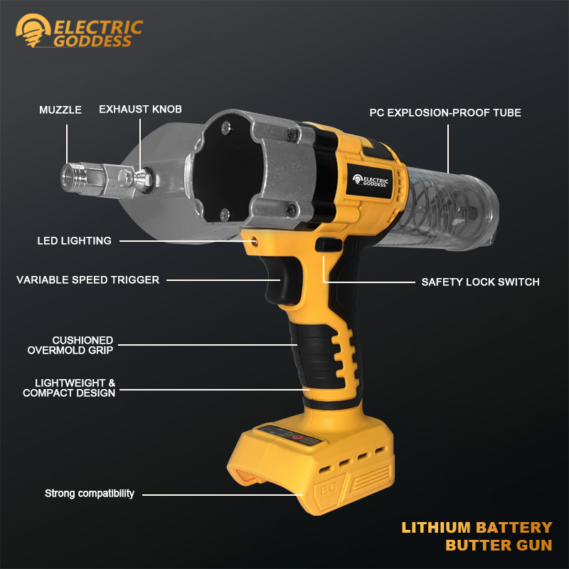Pistolet à graisse électrique  - Power Tools Universal Battery avis et prix
