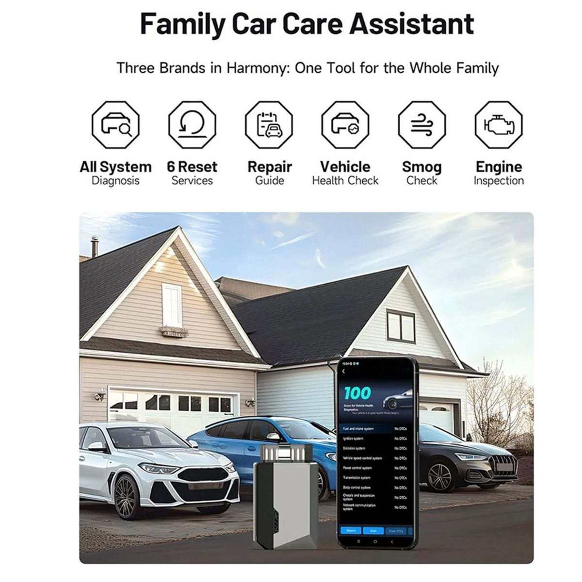 (A99Z) Scanner Bluetooth OBD2  - Health Power Tools avis et prix