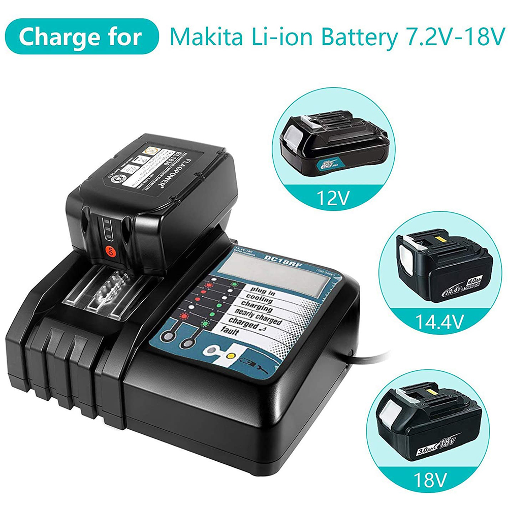 Chargeur de batterie DC18RF 3A - Power Tools Uk avis et prix