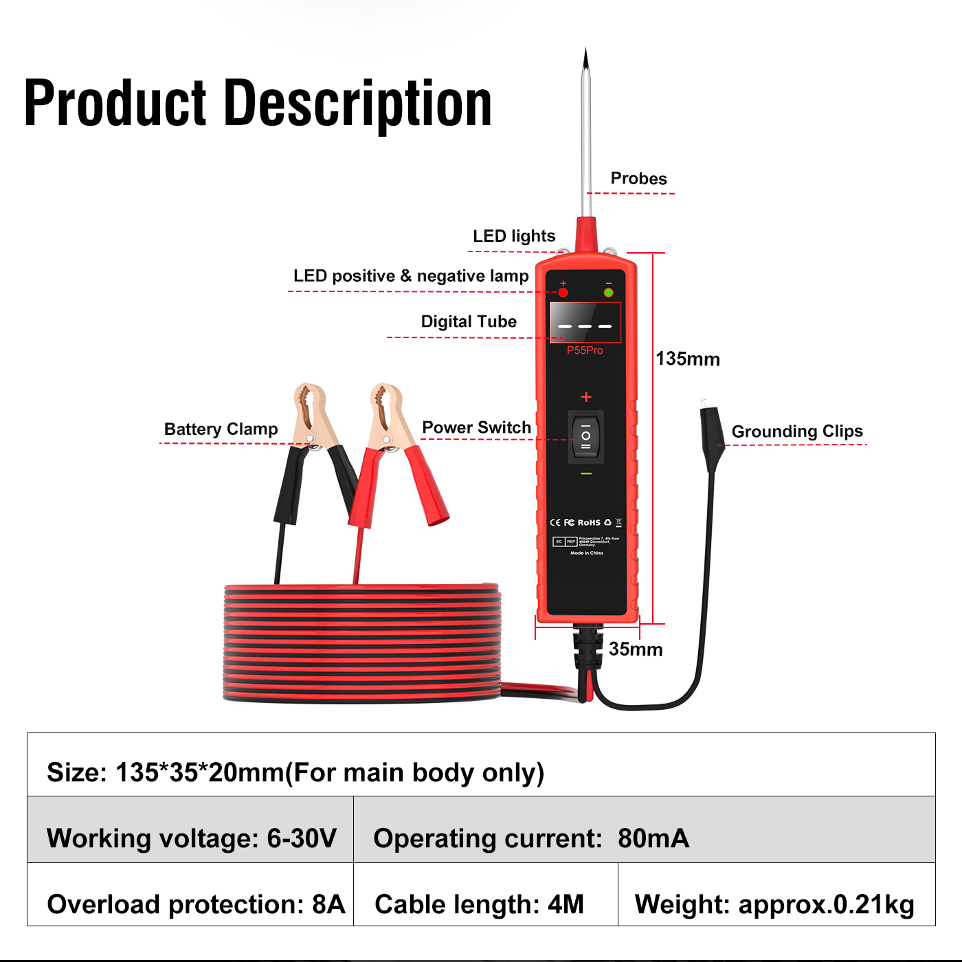 Testeur de circuit électrique  - Power Tools In Automotive avis et prix